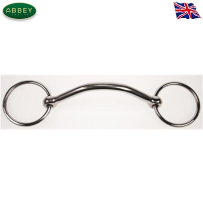 Abbey Riding Bitz Mullen Mouth Loose Ring Snaffle